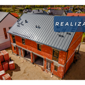 REALIZACJA – dach bliźniaka z 40 letnią gwarancją